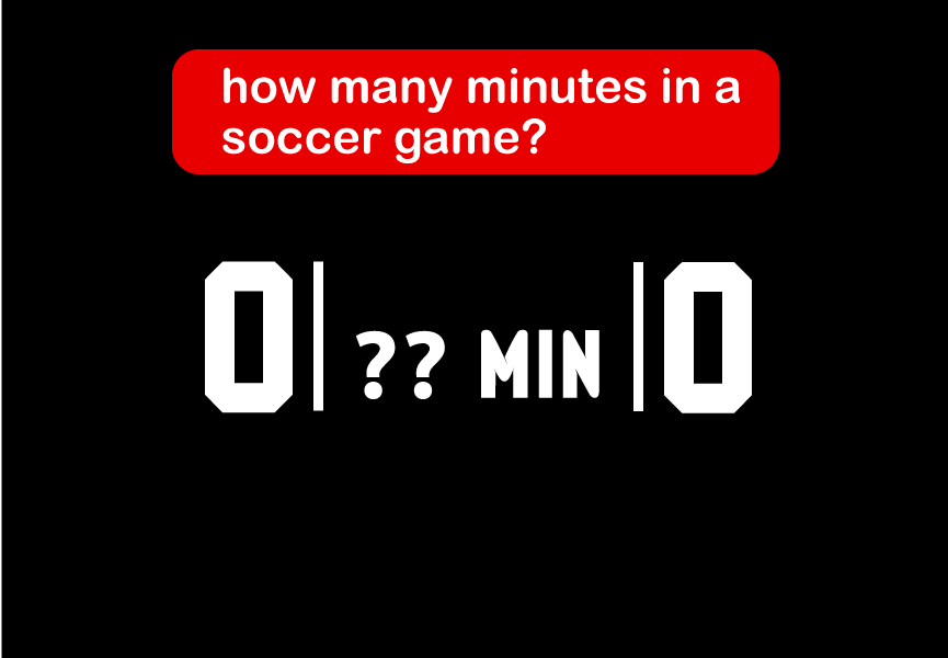 How many minutes in a soccer game a complete breakdown
